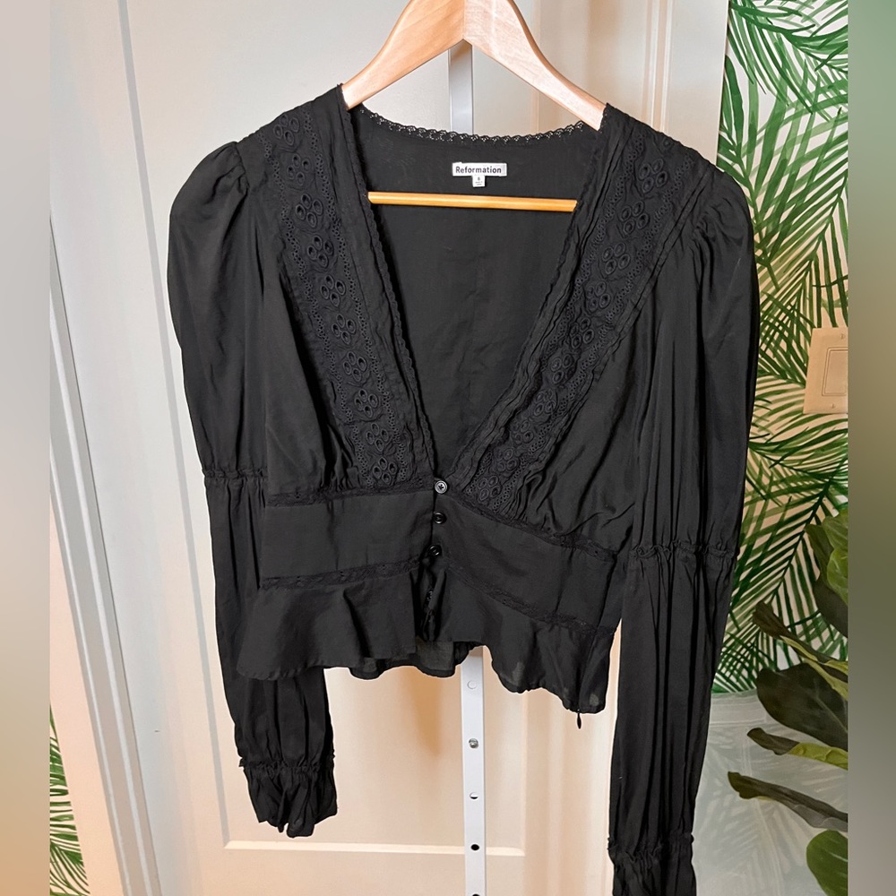 Reformation Meadowlark Blouse - Picture 7 of 11